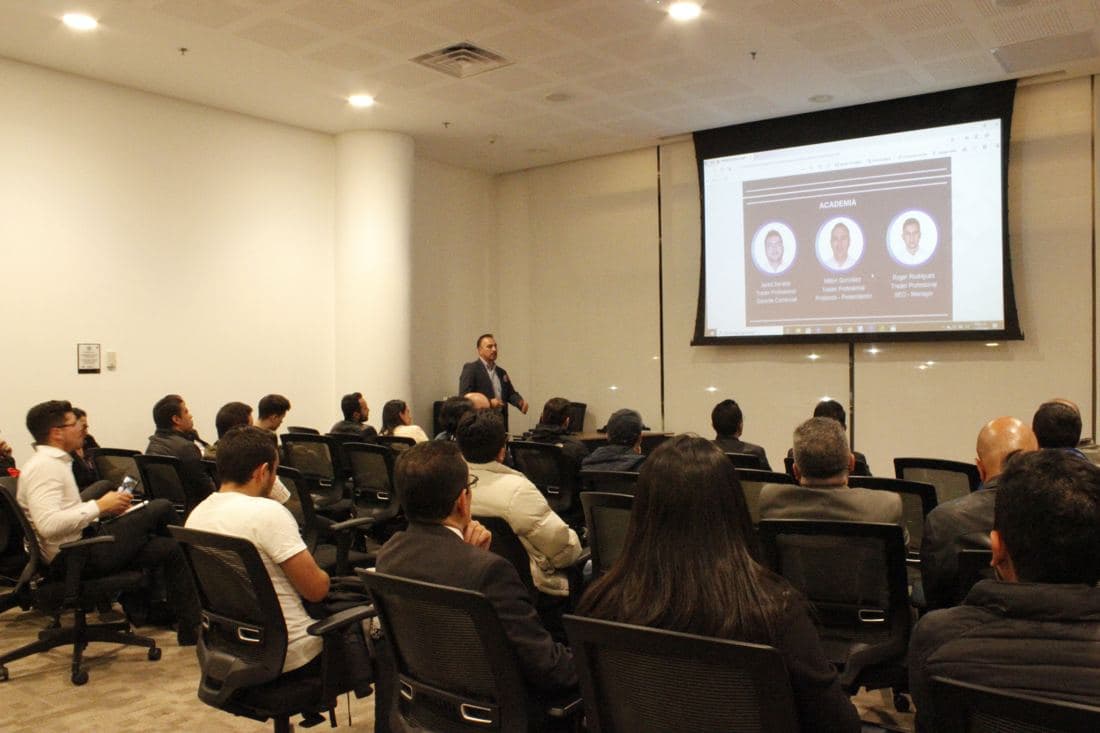 Sesión de formación de JM Trader Academy